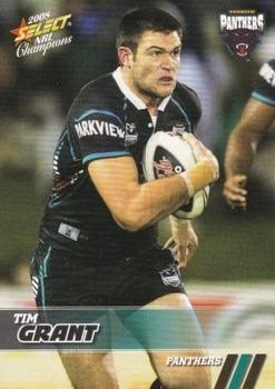 2008 Select NRL Champions #125 Tim Grant Front